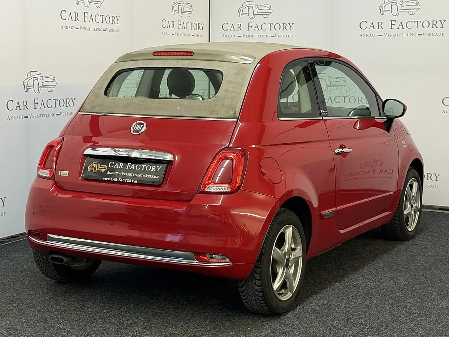 Fiat 500C ECO 1,2 69 Lounge Rot - 2