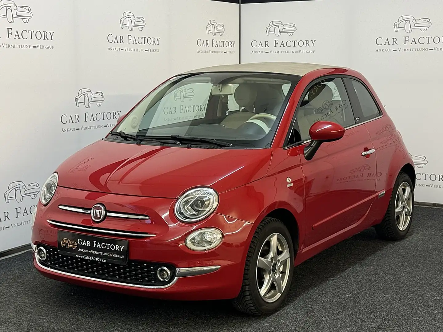 Fiat 500C ECO 1,2 69 Lounge Rot - 1