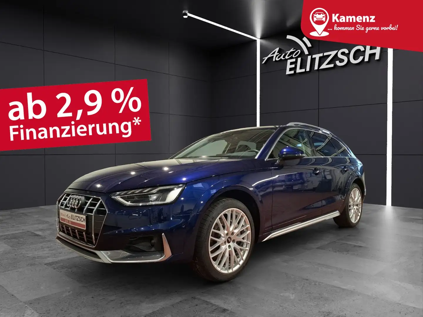 Audi A4 allroad 45 TFSI quattro S-tronic Standhzg LED AHK Navi ... Blau - 1