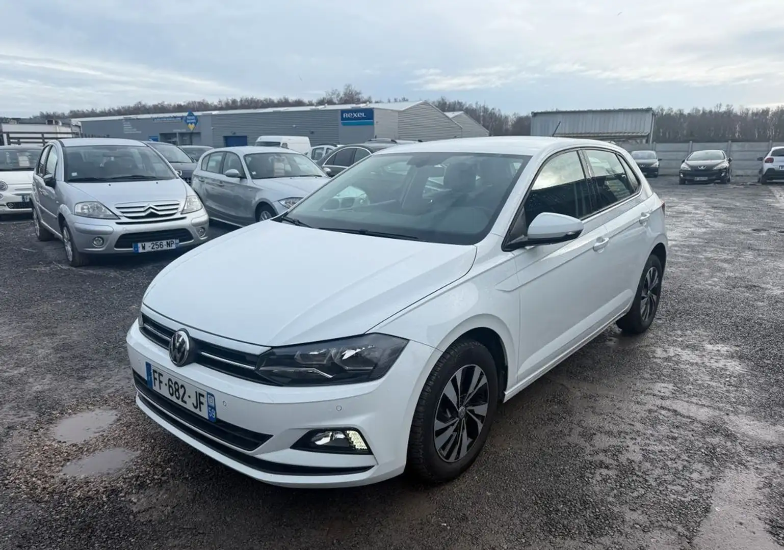 Volkswagen Polo VI 1.6 TDI 16V BMT 80 cv Blanc - 2