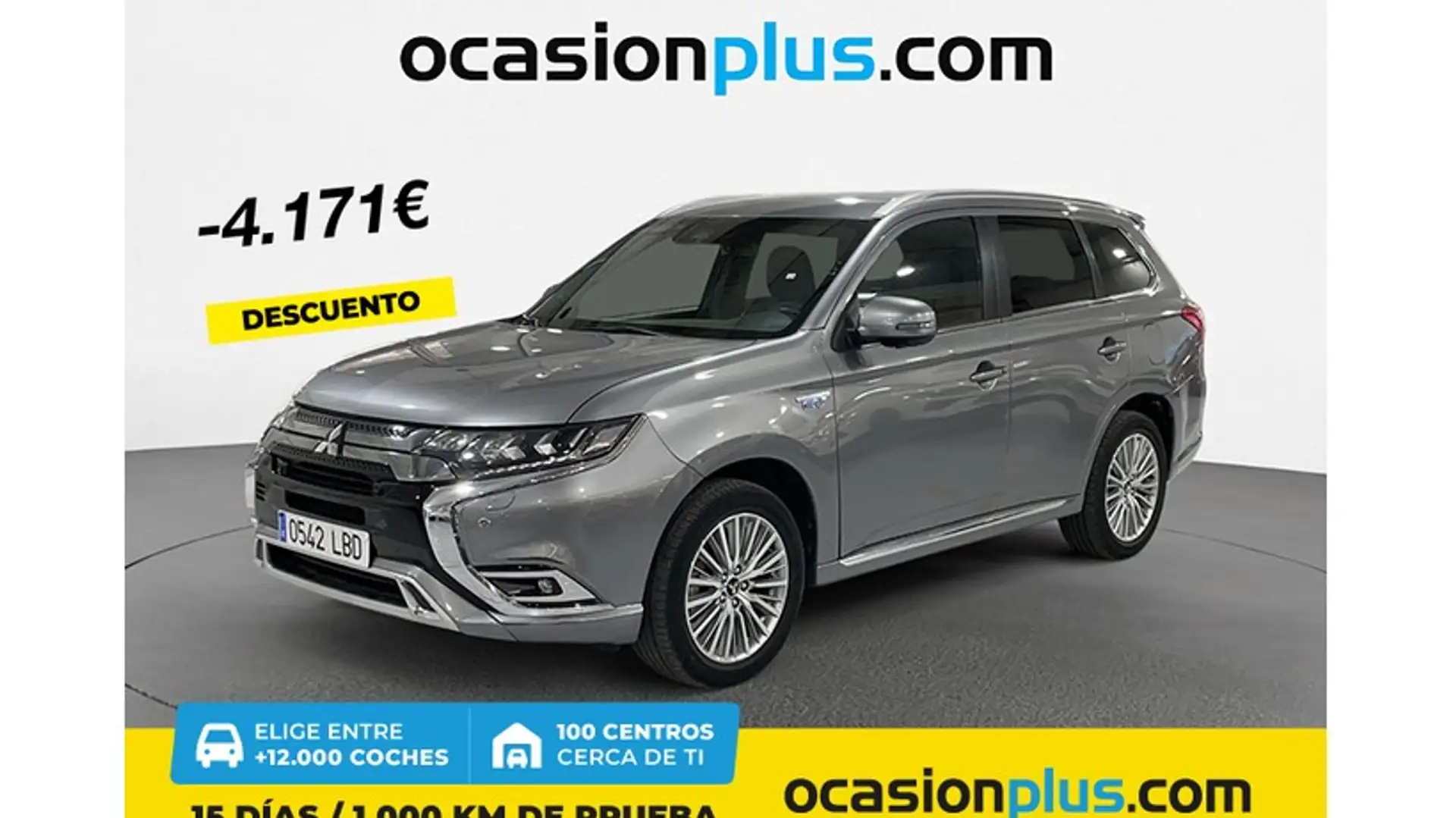 Mitsubishi Outlander PHEV Kaiteki 4WD Gris - 1
