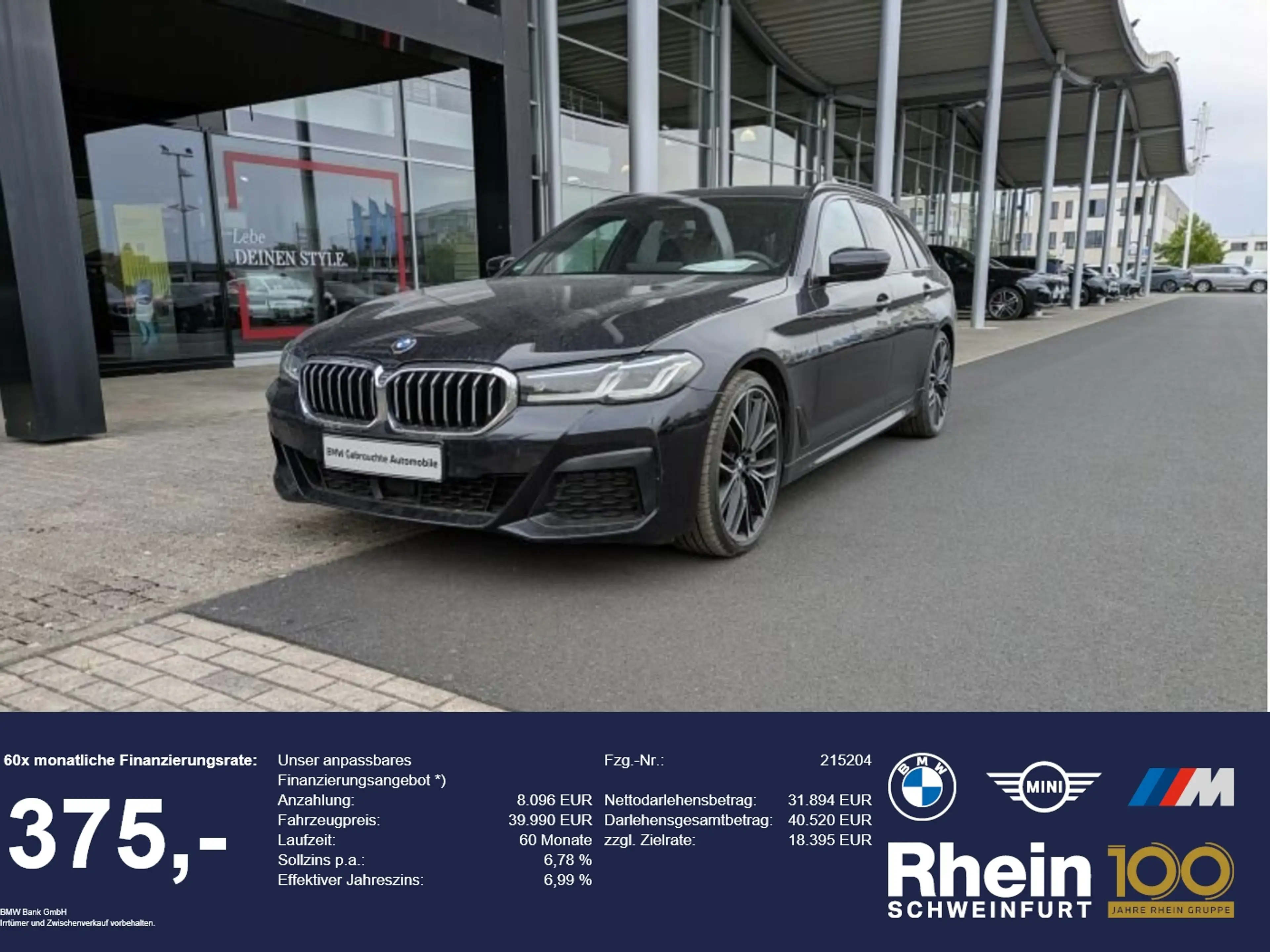BMW 540 d xDrive Tour. M Sport LiveCockpit. Laser