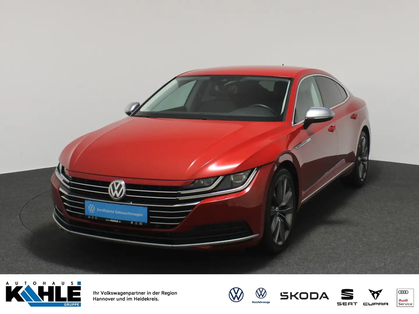 Volkswagen Arteon 2.0 TDI 4Motion DSG Elegance Navi AHK LED Active-I Rood - 1