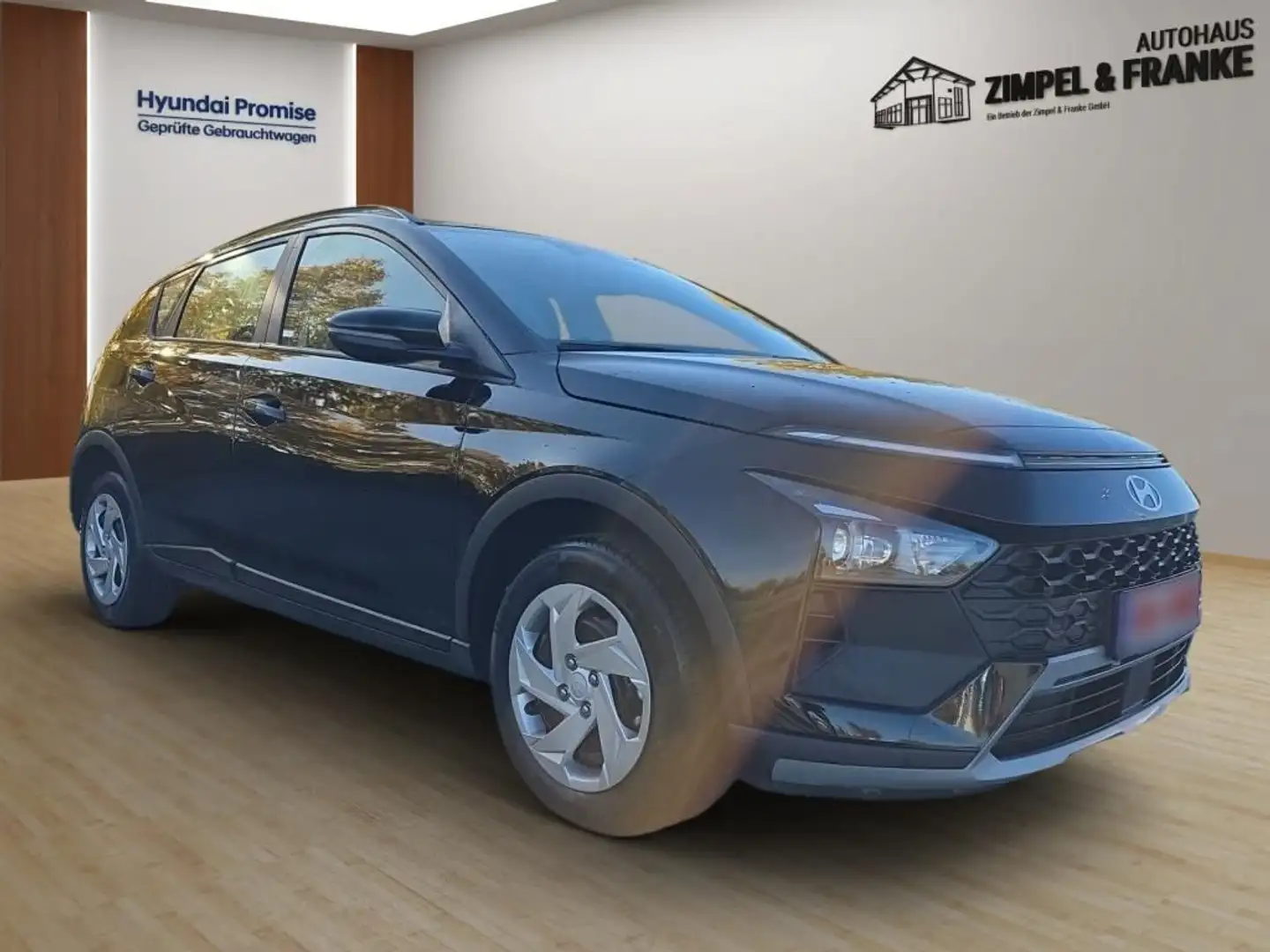 Hyundai BAYON Klima, Navi, LED, Rückfahrkamera, Tempomat Schwarz - 2