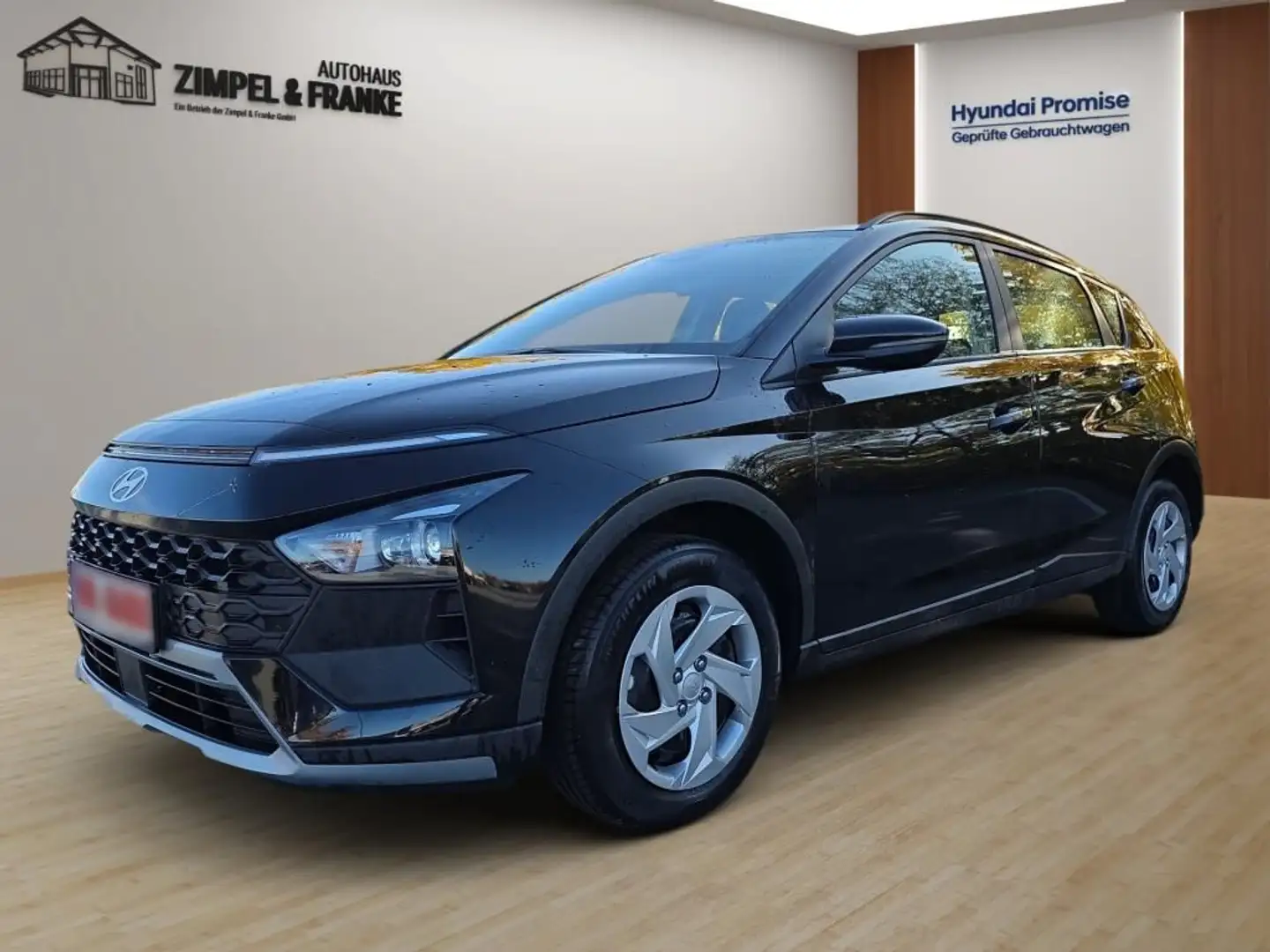 Hyundai BAYON Klima, Navi, LED, Rückfahrkamera, Tempomat Schwarz - 1