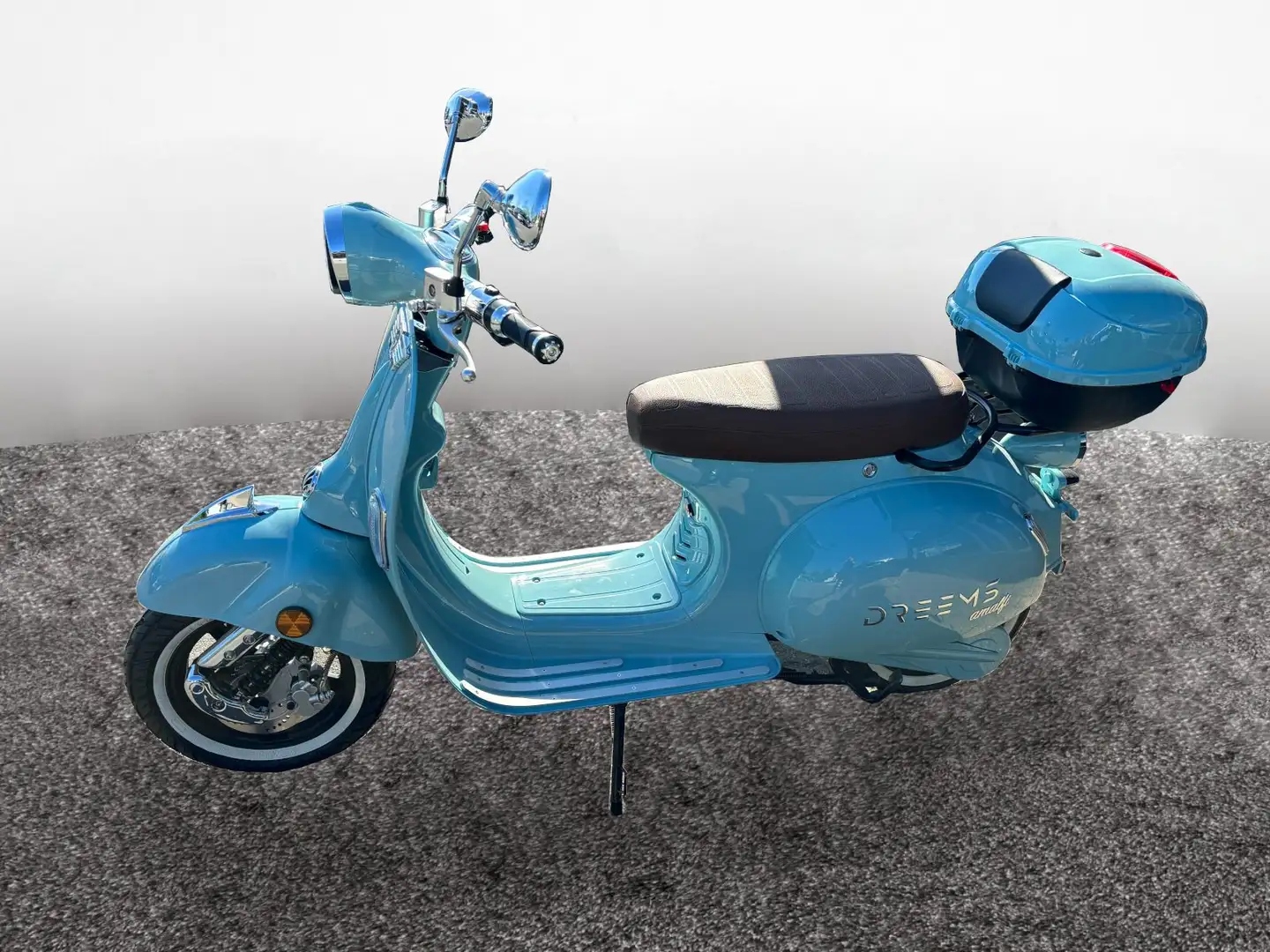 Dreems Amalfi E-ROLLER 45KM/H, 2 Batterien, uvm... Azul - 1