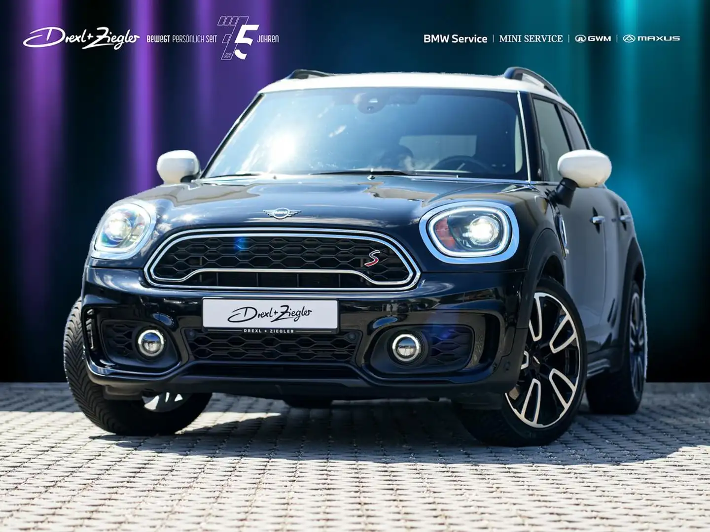 MINI Cooper SD Countryman JCW-Trim 19" HuD H&K PANO RFK Чорний - 1