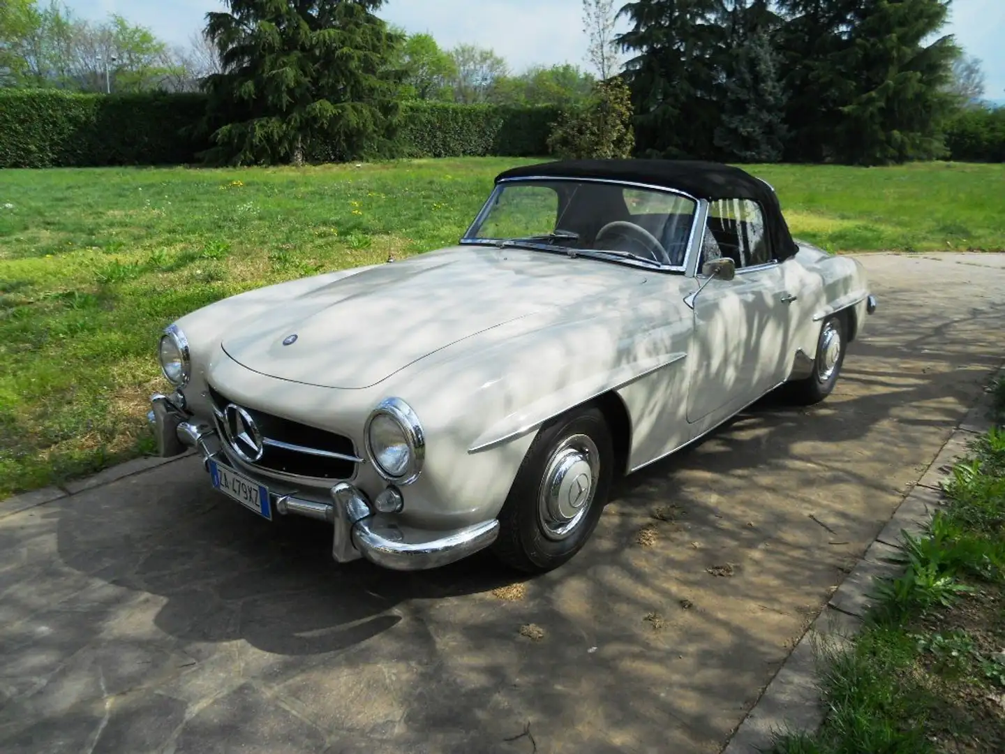 Mercedes-Benz 190 SL Bianco - 1