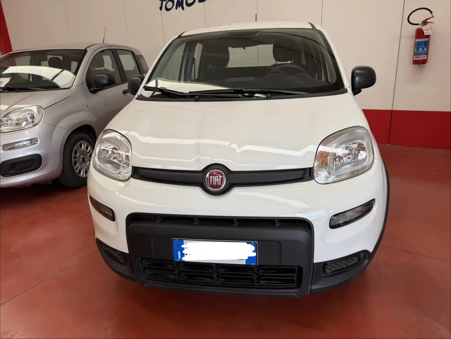 Fiat Panda Panda III 2021 1.0 firefly hybrid s Blanc - 2