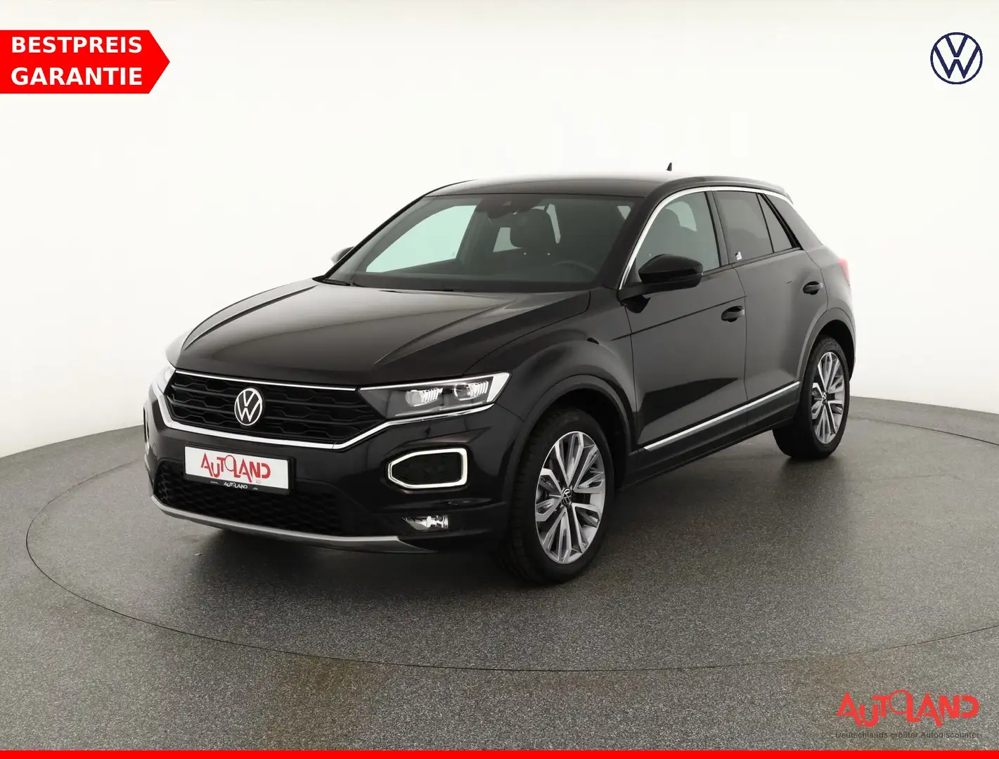 Volkswagen T-Roc 1.5 TSI Sport LED App Connect AHK Kamera Schwarz - 1