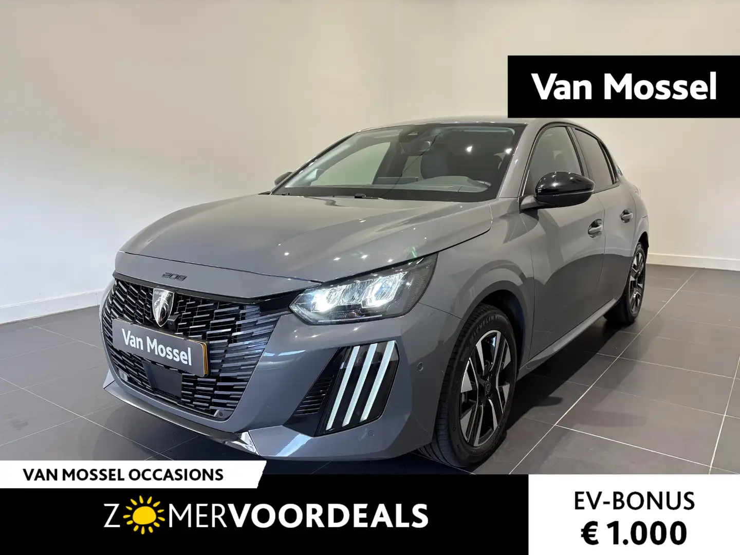 Peugeot e-208 EV Allure 51 kWh | Adaptive Cruise control | Navig Grijs - 1