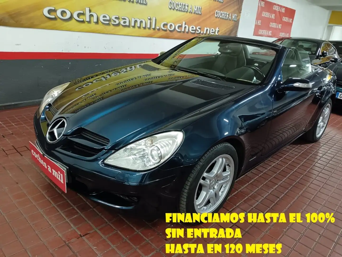 Mercedes-Benz SLK 200 K Azul - 1