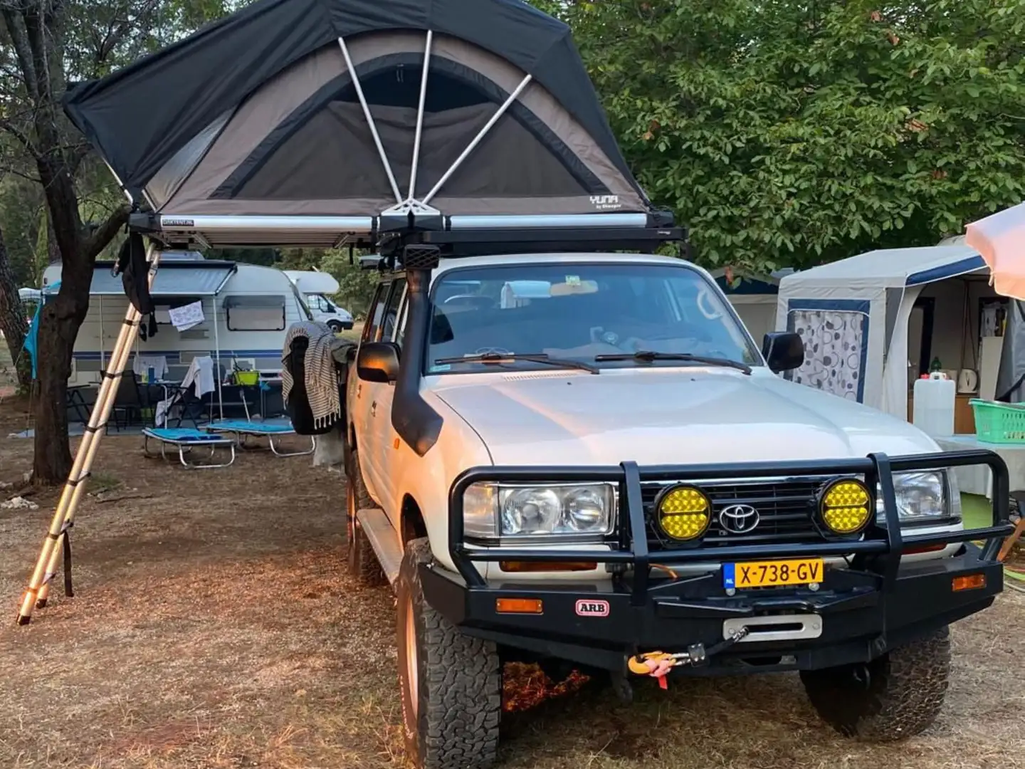 Toyota Land Cruiser Land Cruiser HZJ80 4.2D Expeditie Wit - 1