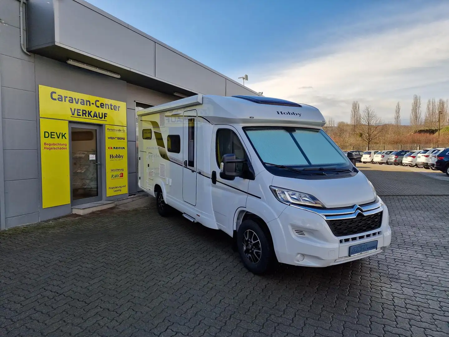 Hobby Optima V65 GE Ontour Edition*MARKISE*TV*SOFORT* Bianco - 2