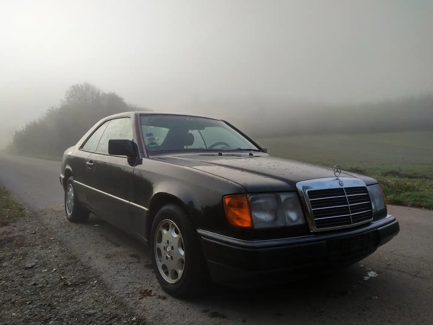 Mercedes-Benz 230 230 CE kein Rost mit H-Gutachten Schwarz - 1