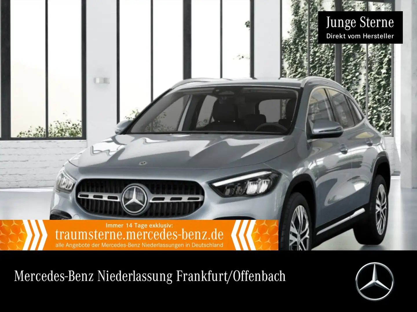 Mercedes-Benz GLA 180 Progressive LED AHK Kamera Laderaump PTS Silber - 1