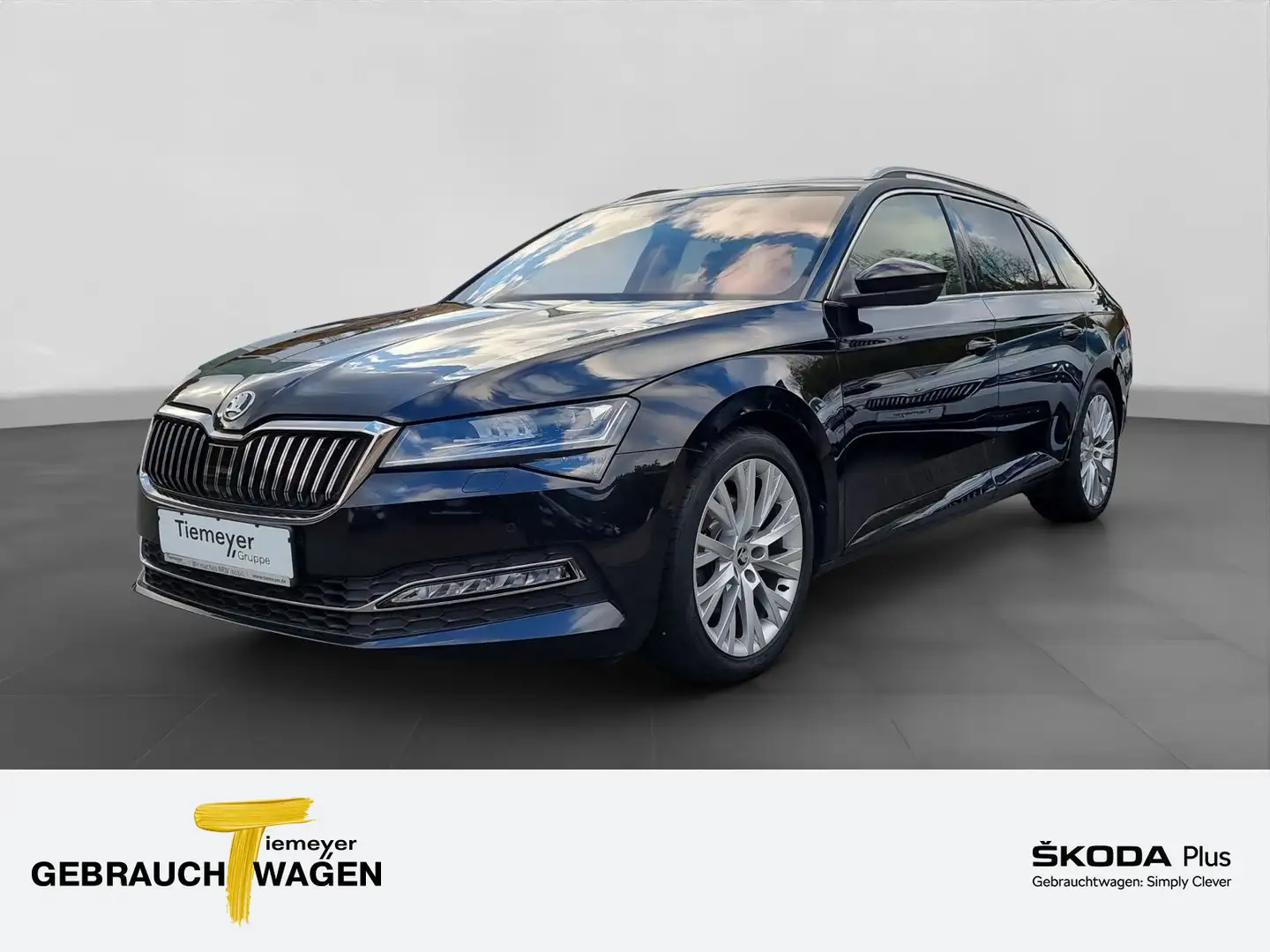 Skoda Superb Combi 2.0 TDI DSG PREMIUM EDITION AHK LM1 Noir - 1