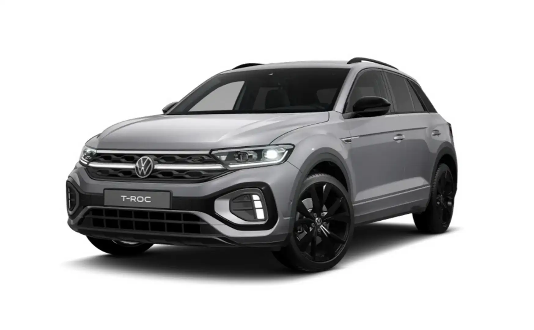 Volkswagen T-Roc R-Line 1.5 l TSI DSG AHK+ACC+RearView+LED Gris - 2