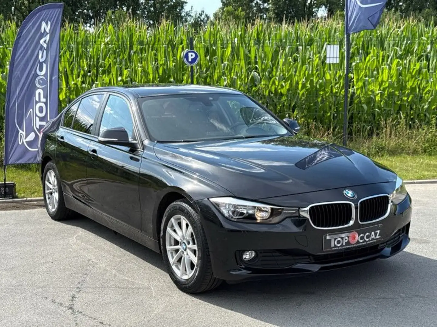 BMW 316 (F30) 316I 136CH LOUNGE * 127.000KM * GPS * SIEGE  Noir - 2