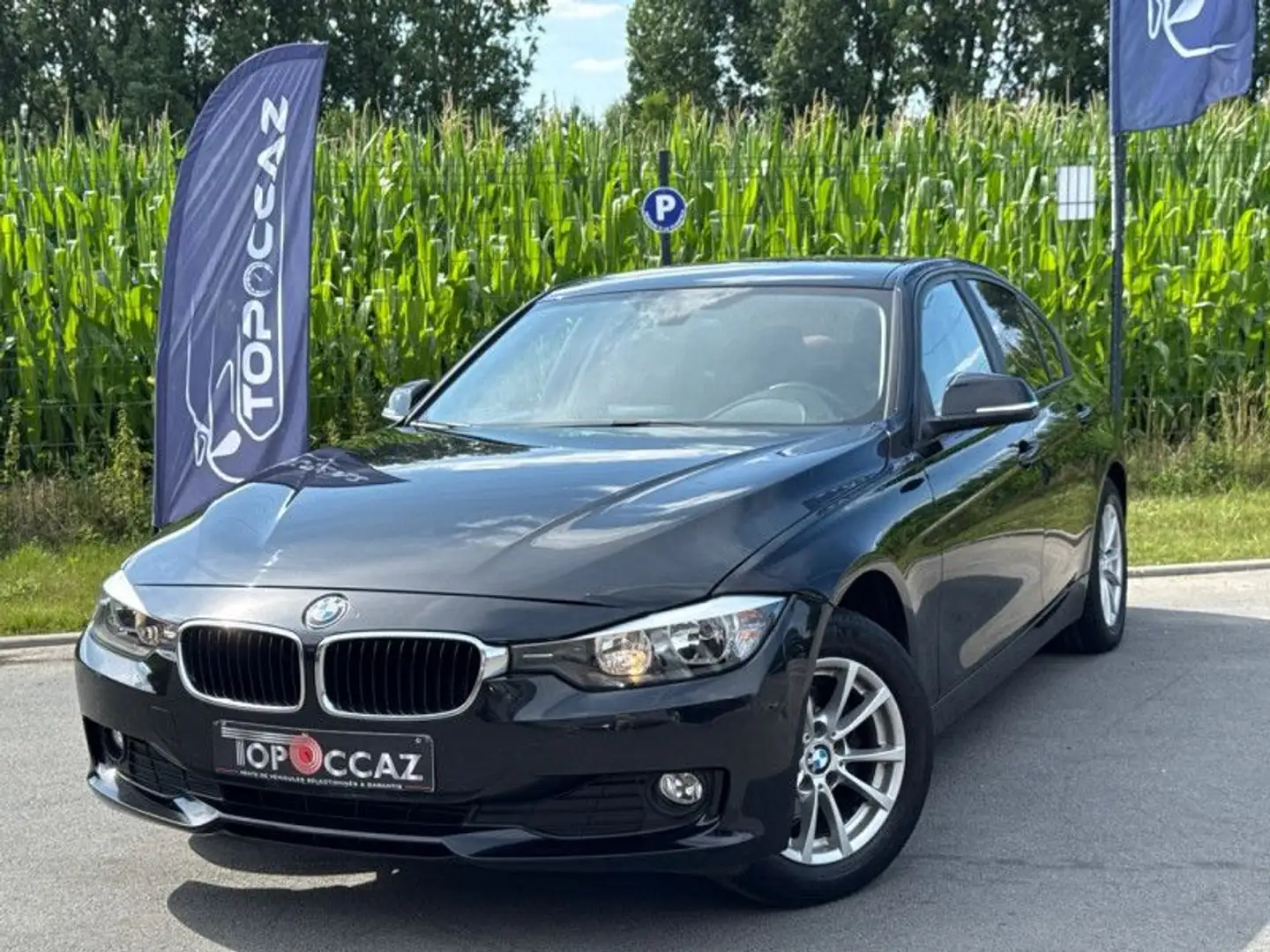 BMW 316 (F30) 316I 136CH LOUNGE * 127.000KM * GPS * SIEGE  Noir - 1