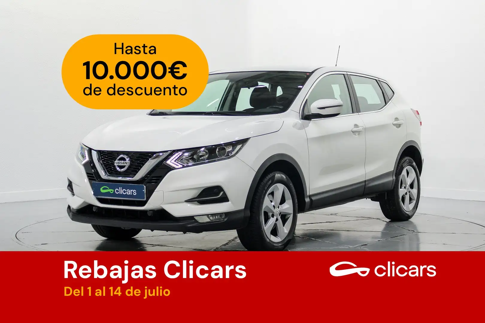 Nissan Qashqai 1.5dCi Acenta 4x2 85kW Blanco - 1