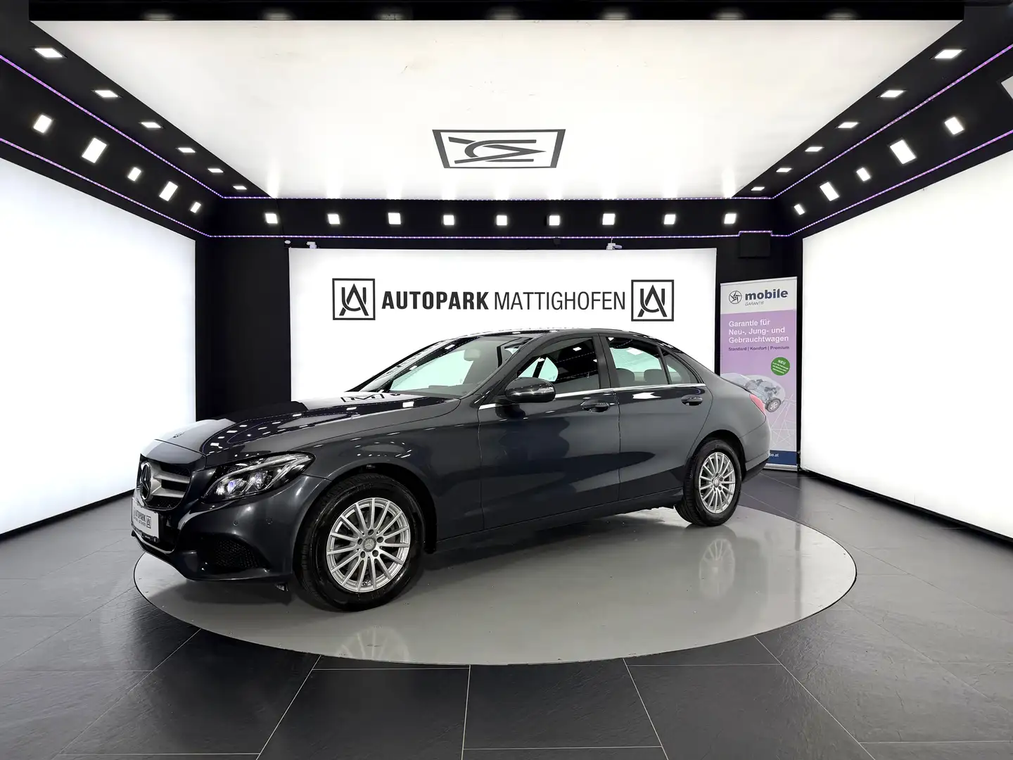 Mercedes-Benz C 180 d BlueTec Aut. *LED*SZH*PDC* Grau - 2