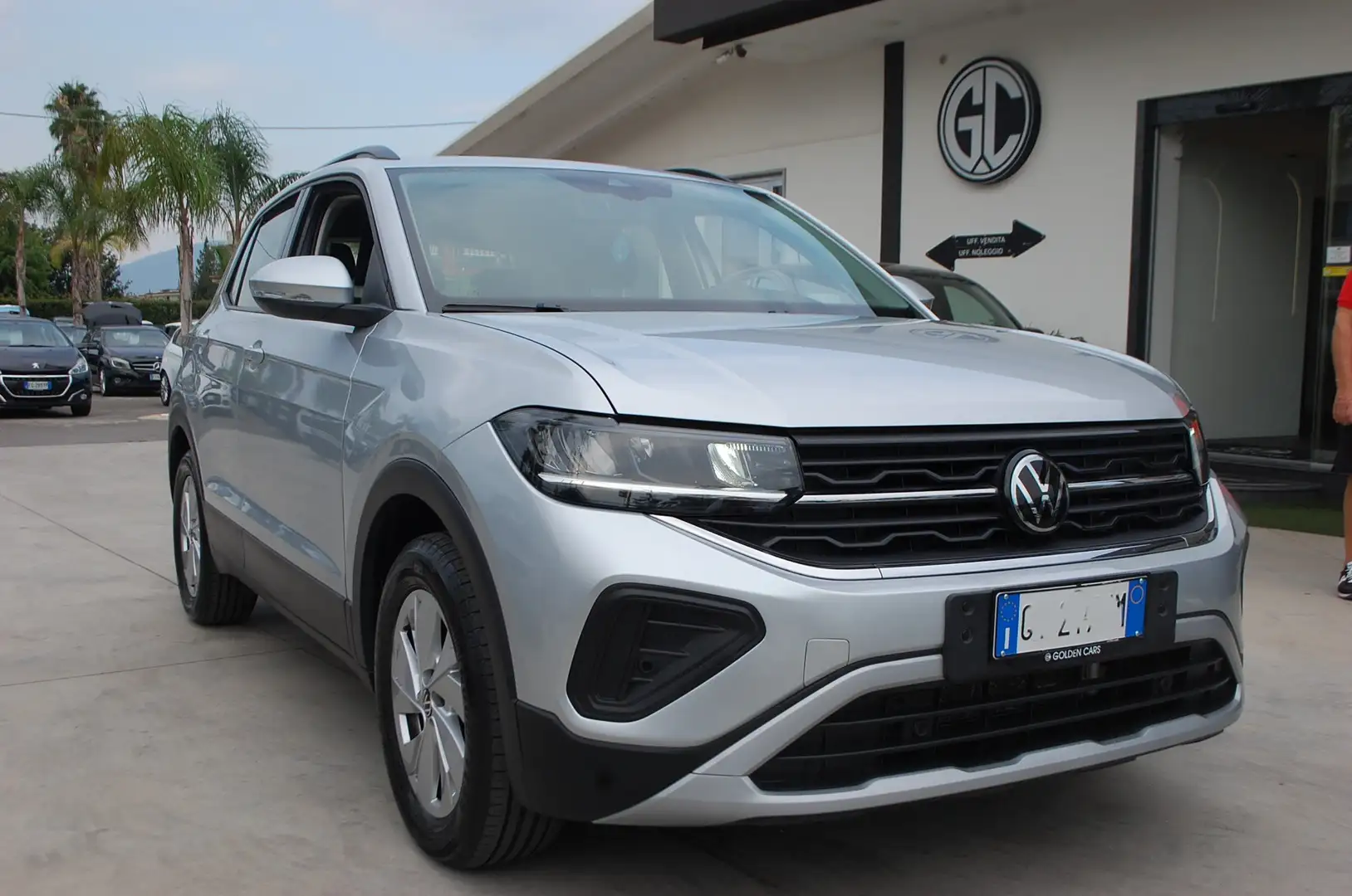 Volkswagen T-Cross 1.0 tsi Style 115CV dsg Uff Italy App Lega USB Led Argent - 1