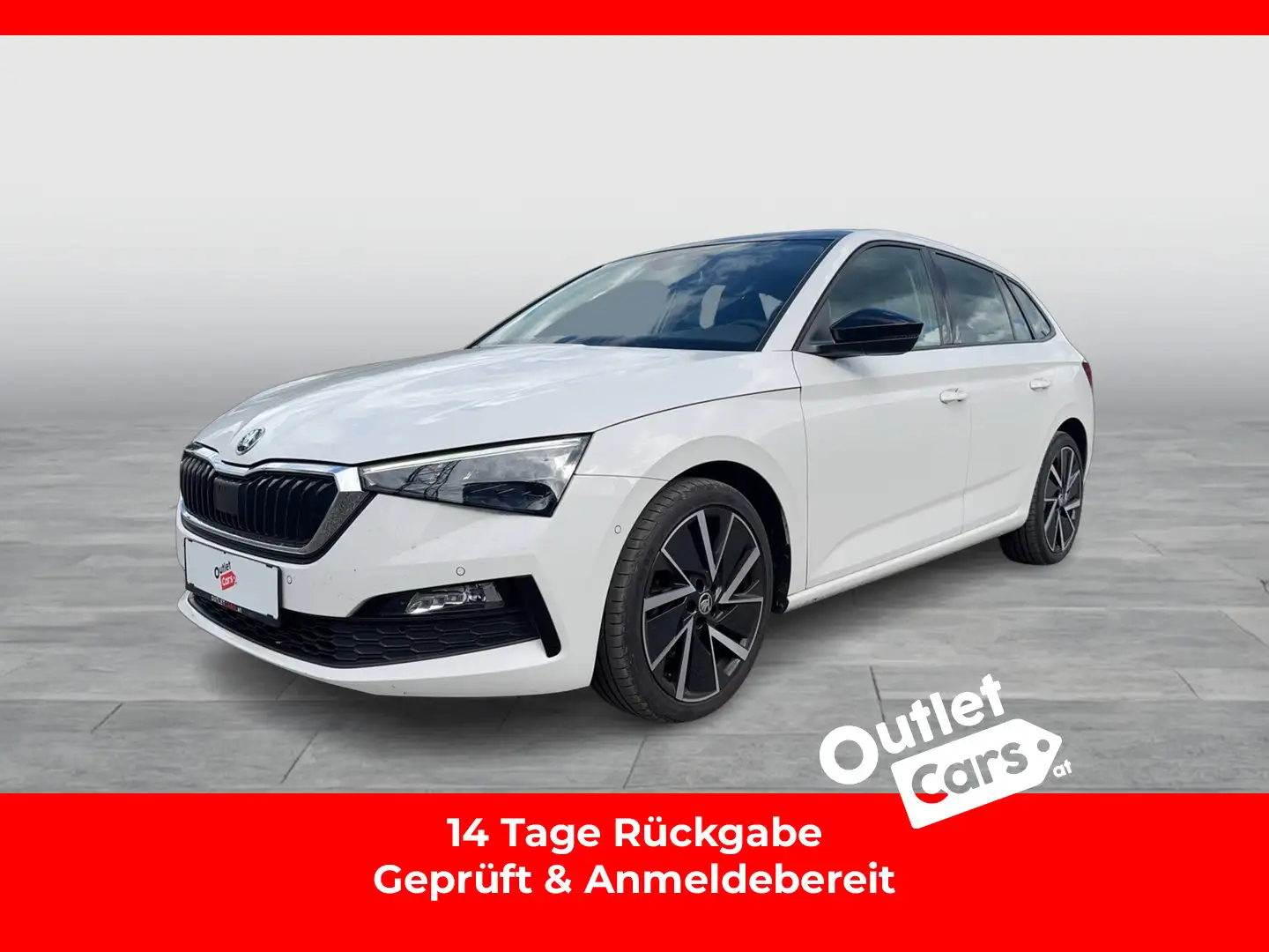 Skoda Scala Style TSI ACT DSG Weiß - 1