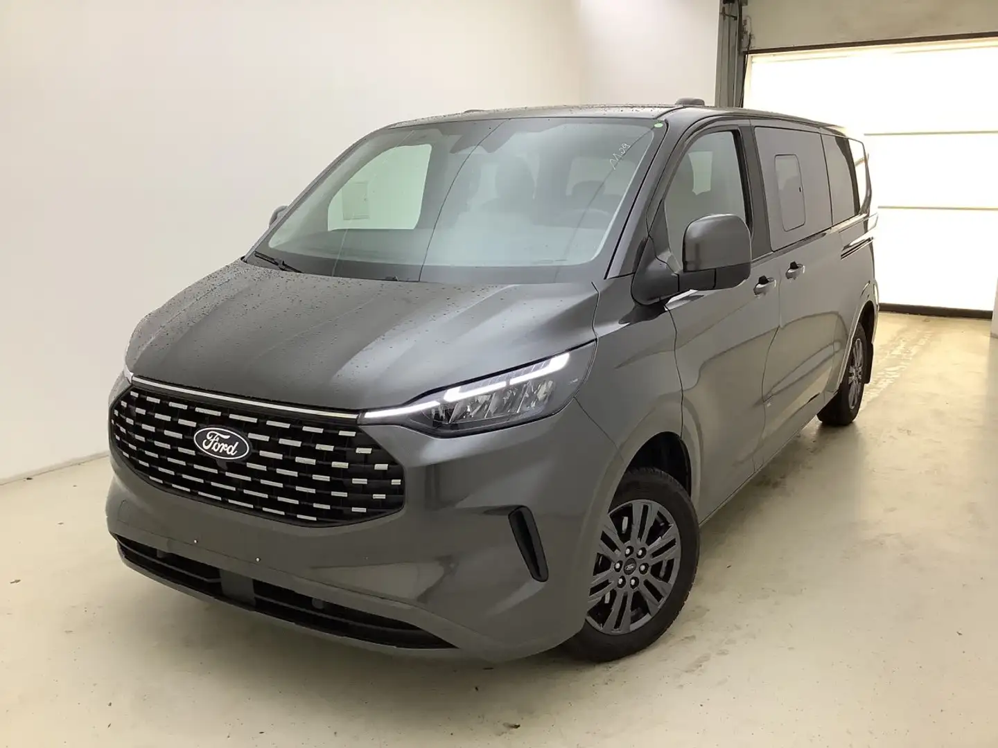 Ford Tourneo Custom 2.0 EcoBlue 320 L2 Titanium+AHK+LED+ACC+RFK+PDC+ Gris - 1