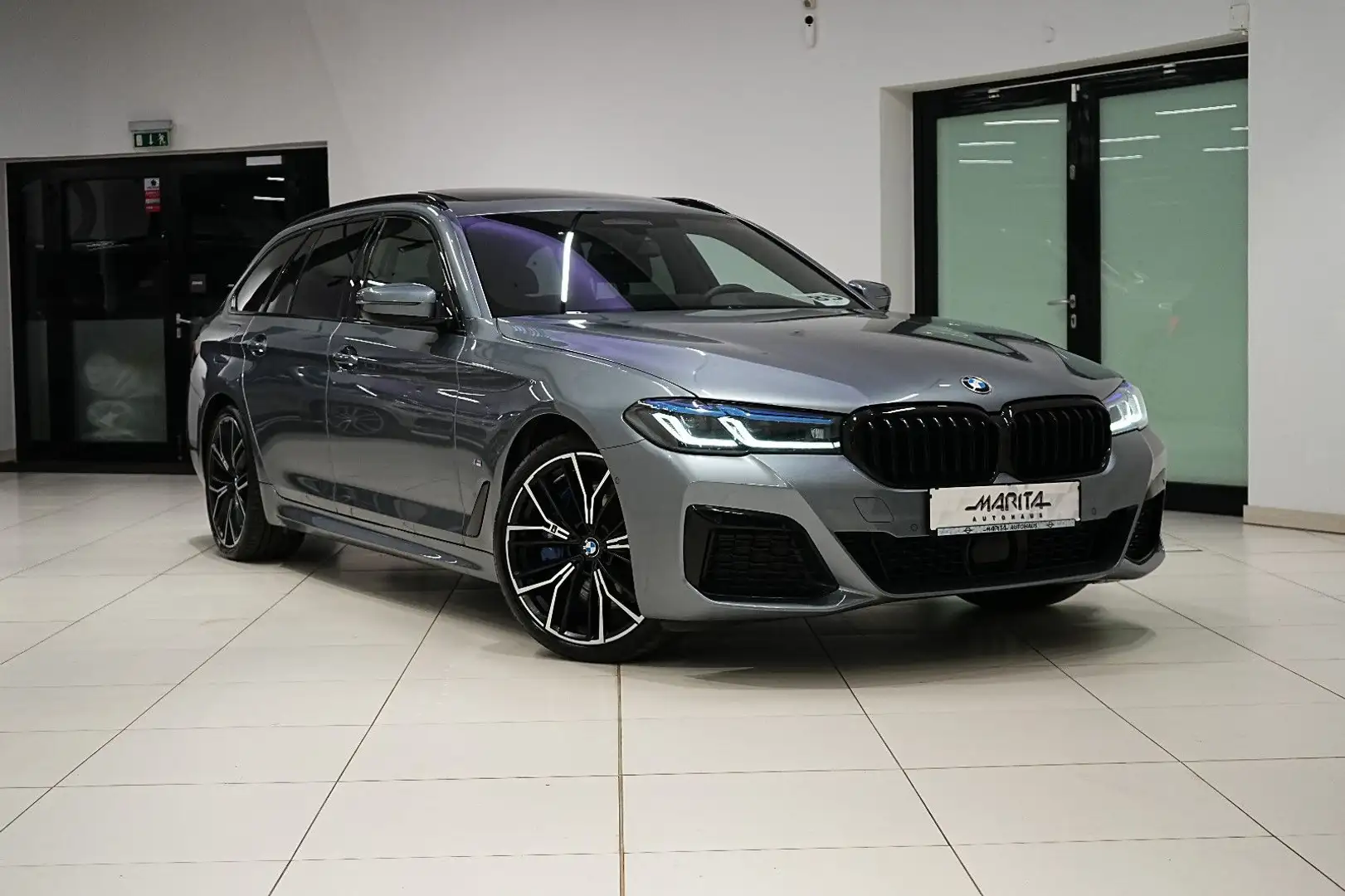 BMW 530 d|M-PAKET|HUD|ACC|PANO|KAMERA|MEMO|AHK|LASER| Bleu - 1