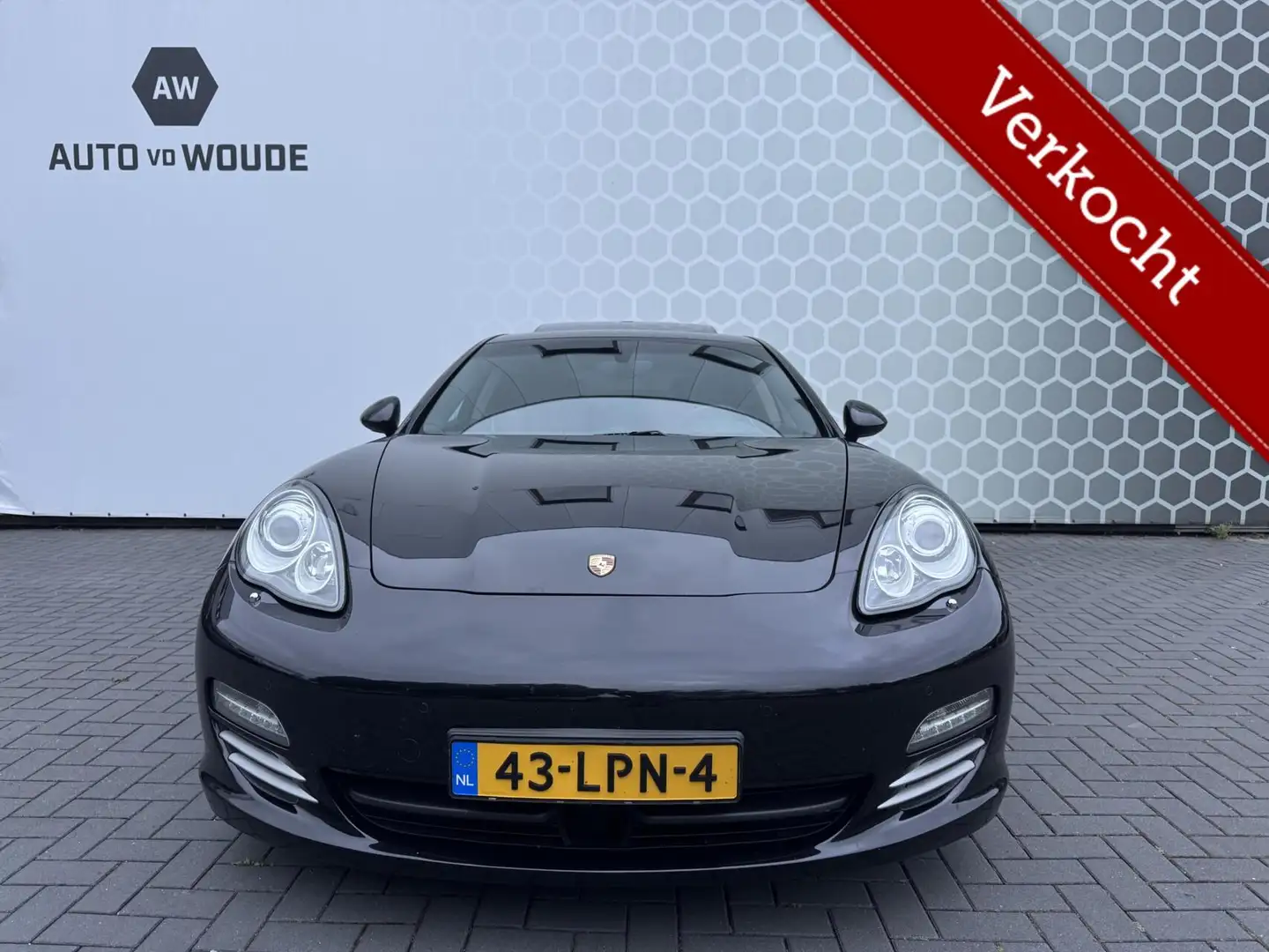 Porsche Panamera 4.8 4S Schuifdak NAP Black optik Leer Xenon Negro - 2