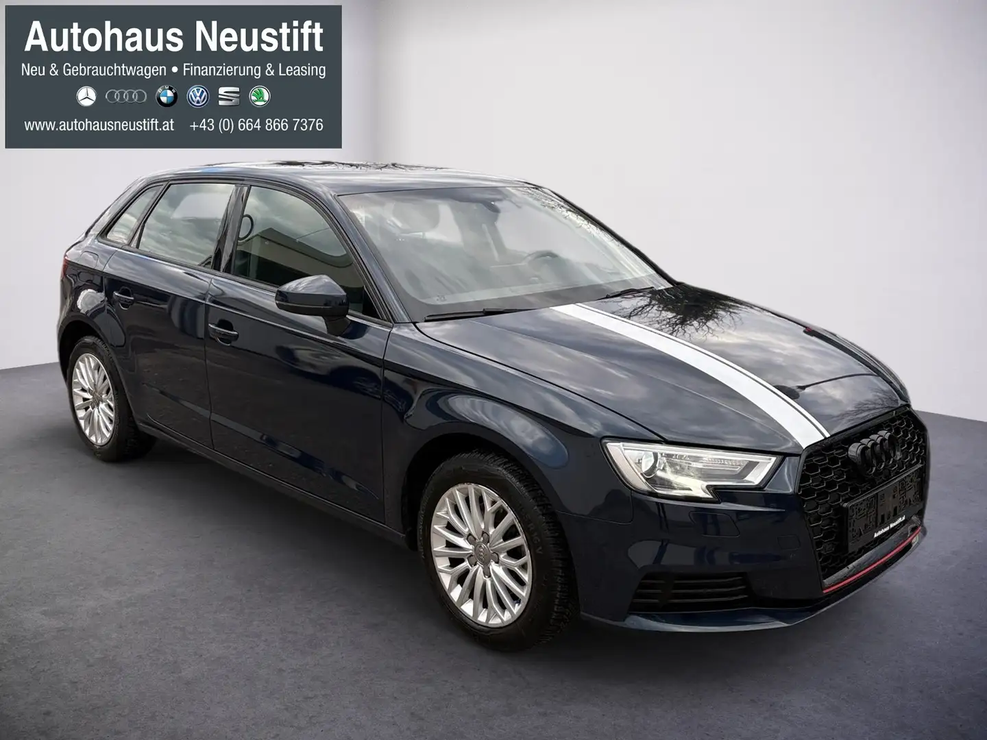 Audi A3 1,6 TDI S-tronic #XENON#NAVI#GARANTIE# Blauw - 2