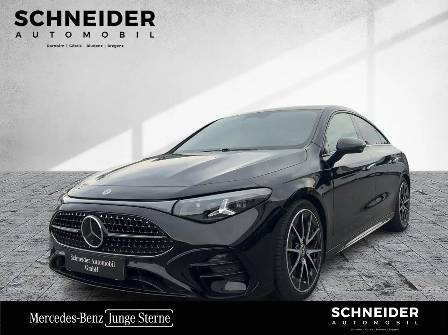 Mercedes-Benz CLA 200 4MATIC KAM W-Paket Night FLA Leder S-Sitz Schwarz - 1