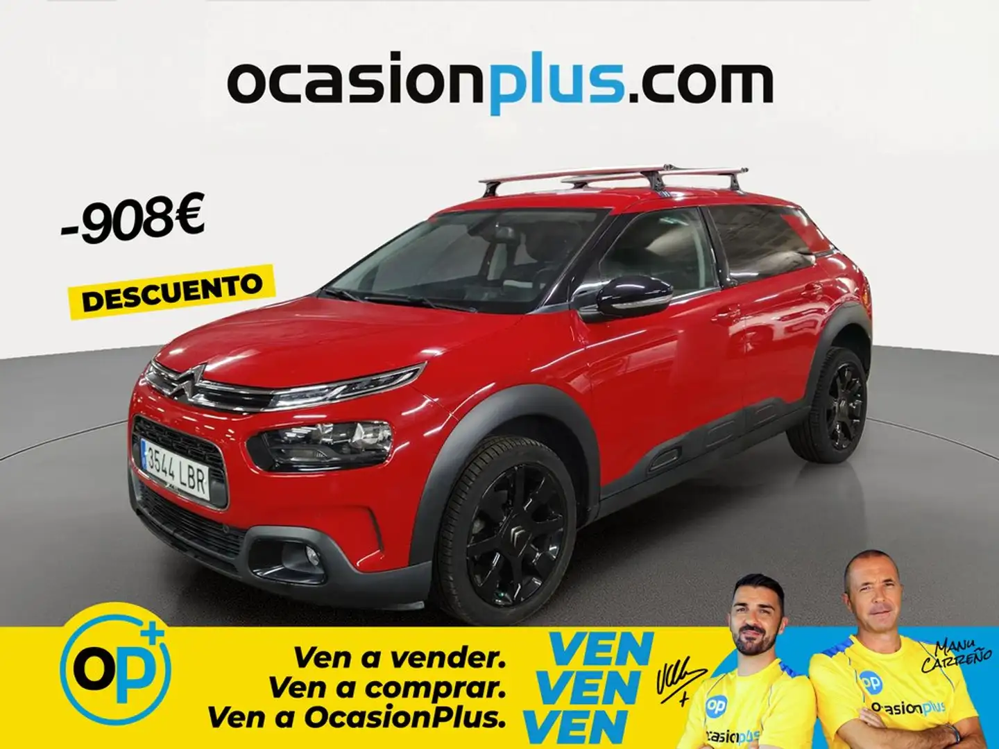 Citroen C4 Cactus 1.5BlueHDi S&S Shine 100 Rojo - 1