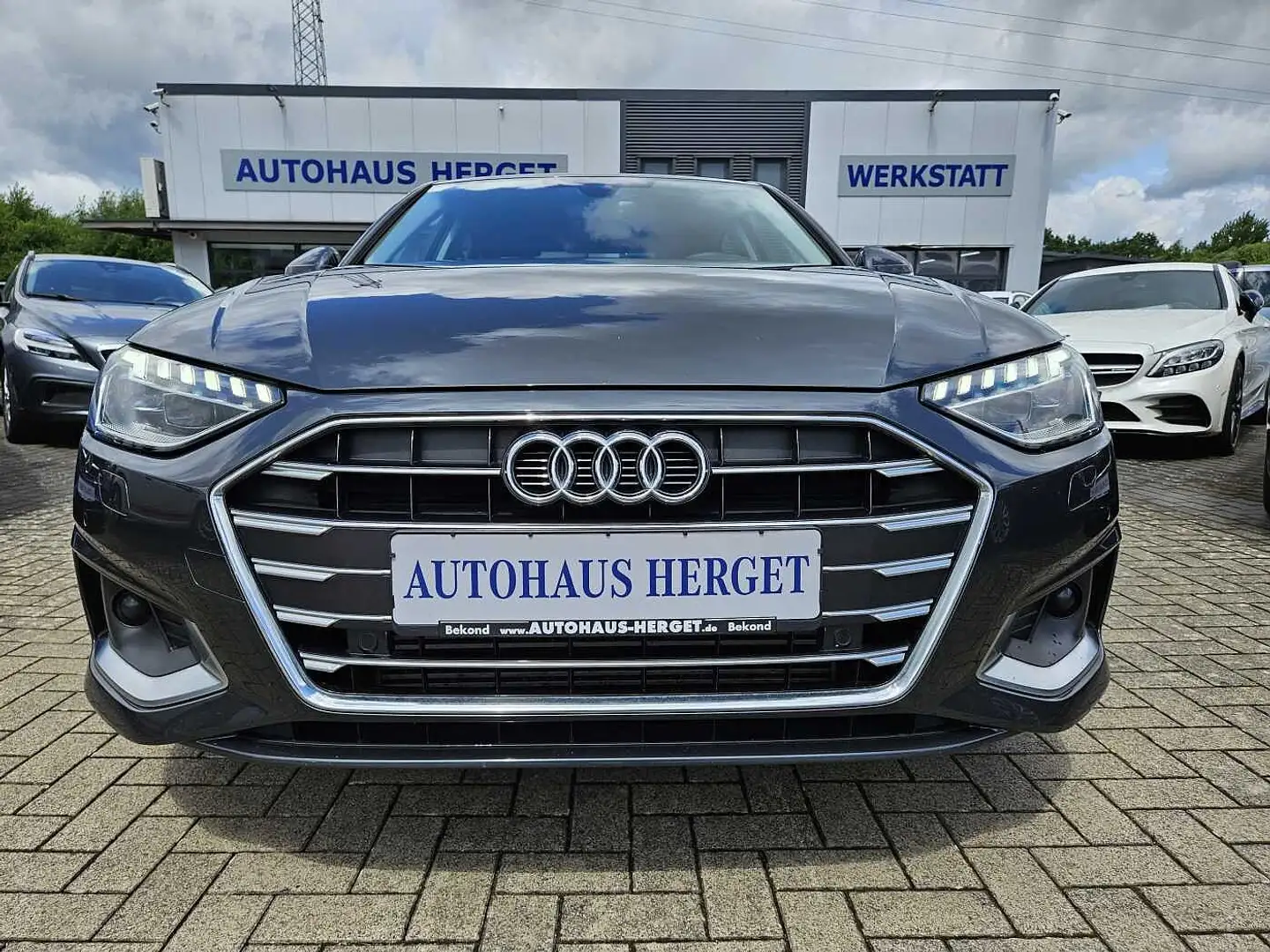 Audi A4 35 TFSI advanced 1. Hand/Scheckheft gepflegt/Head- Grau - 2