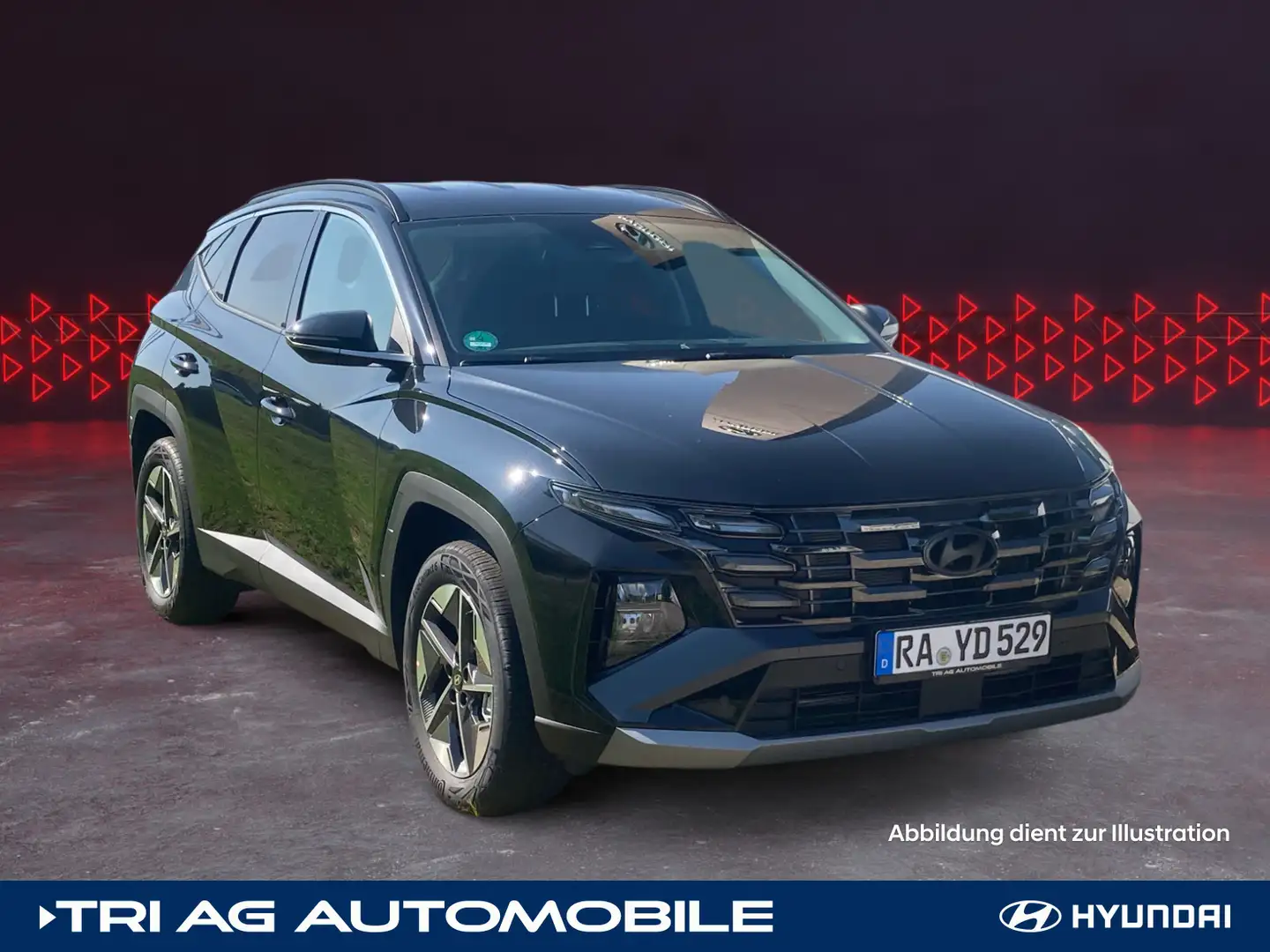 Hyundai TUCSON TUCSON FL HEV (MY25) 1.6 T-GDi (215 PS) 6-AT 4WD Schwarz - 1