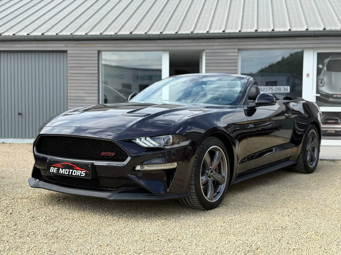 Ford Mustang CABRIO 50 V8 GT 450CV CALIFORNIA SPECIAL 2023 TVAC Noir - 1