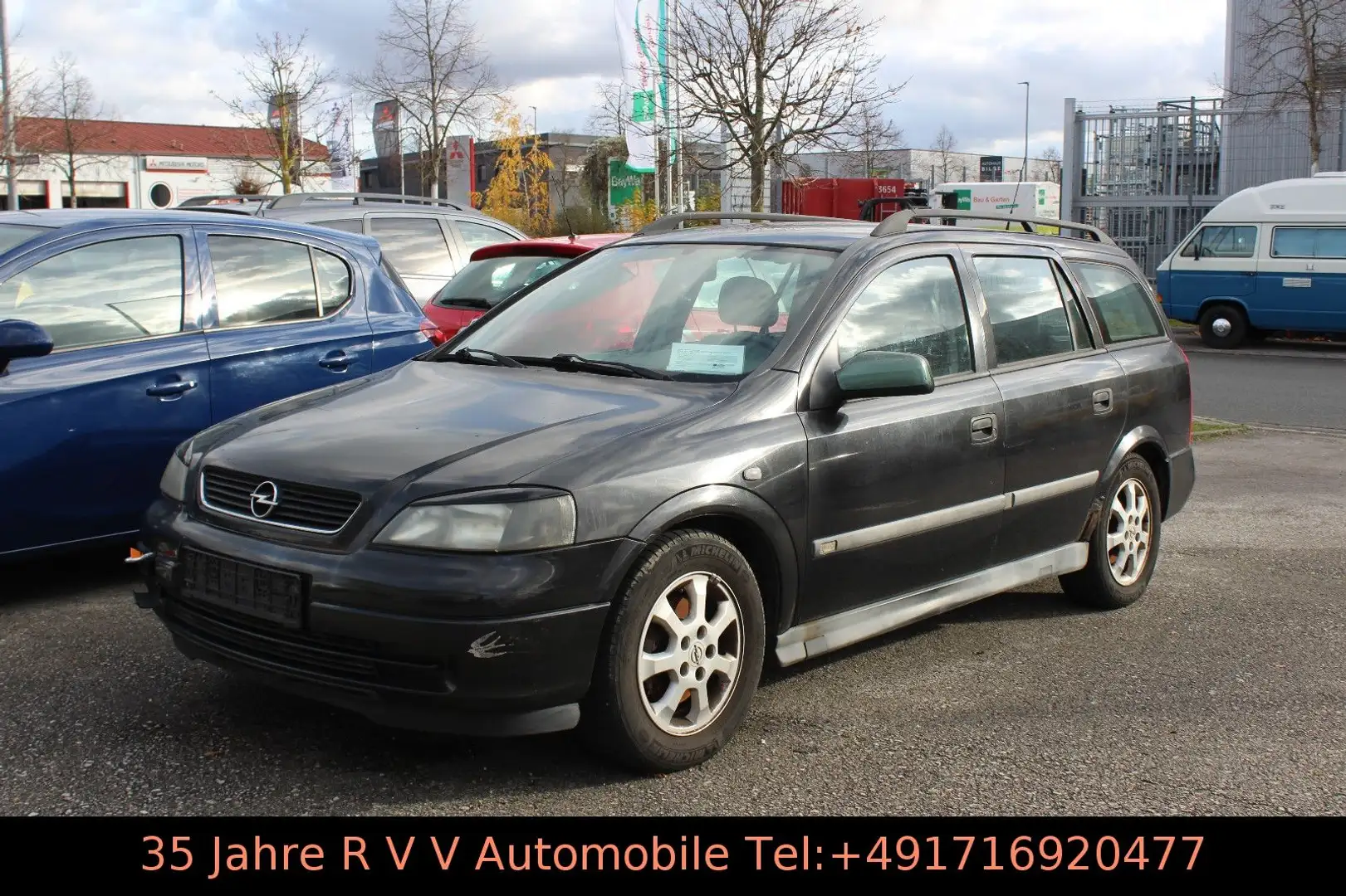 Opel Astra 2.0 DI 16V Elegance, Klima, Leder Noir - 1
