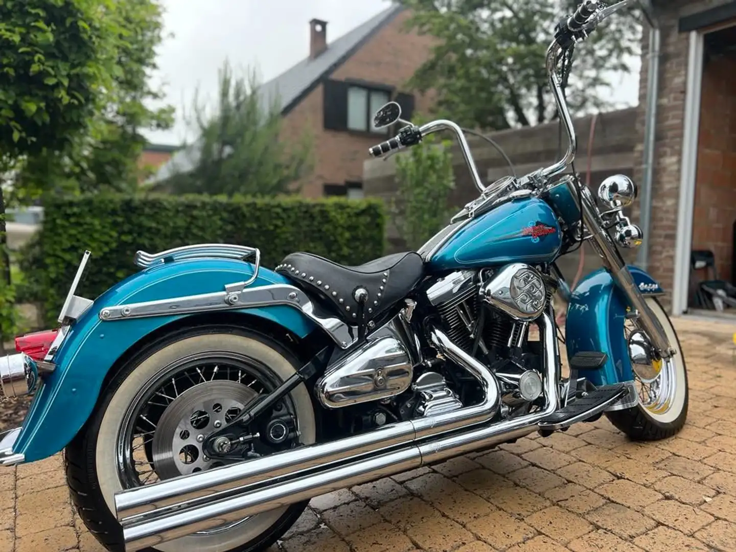 Harley-Davidson Heritage Softail Синій - 2