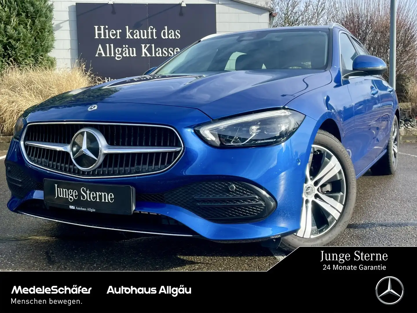 Mercedes-Benz C 300 C 300 4M T AvantgardeExt. Adv.Infotain HuD Led LED Blau - 1