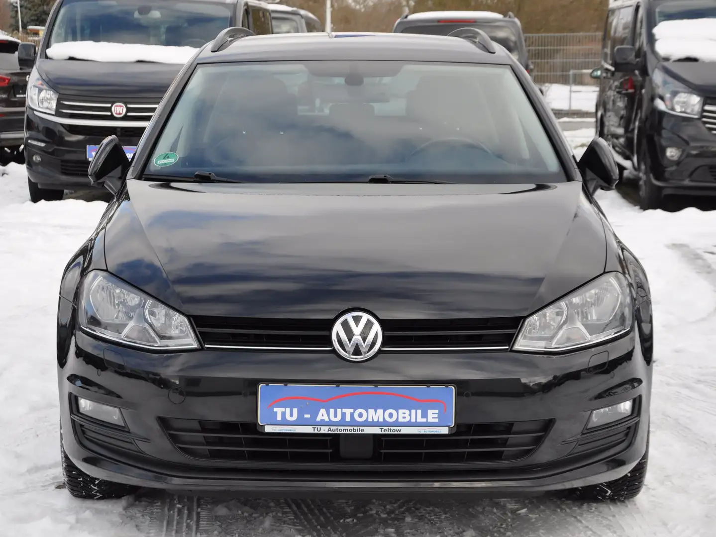 Volkswagen Golf Variant VII 1.6 TDI DSG BMT STANDHZ-RKAMERA-KEYGO-MASSAGE Schwarz - 2