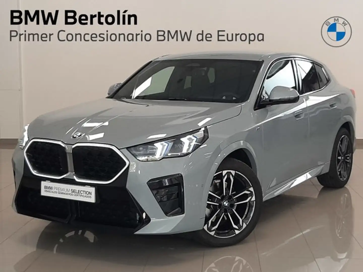 BMW X2 sDrive 18dA Gris - 1
