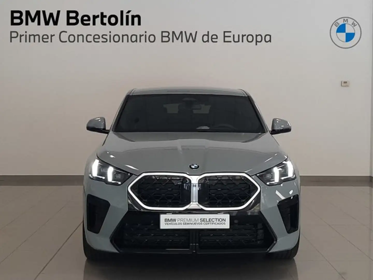 BMW X2 sDrive 18dA Gris - 2