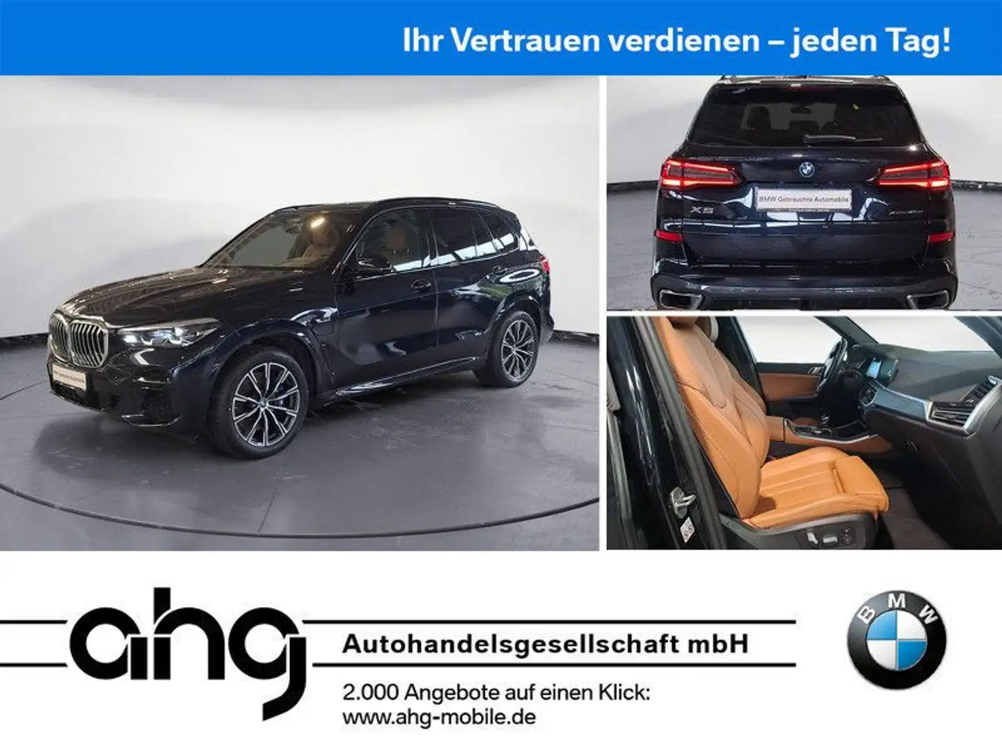 BMW X5 xDrive45e M Sport AHK Driving Prof. Komfortzu Schwarz - 1