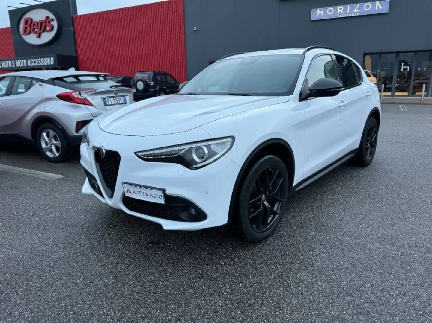Alfa Romeo Stelvio 2.2 t B-Tech Q4 210cv auto Bianco - 1