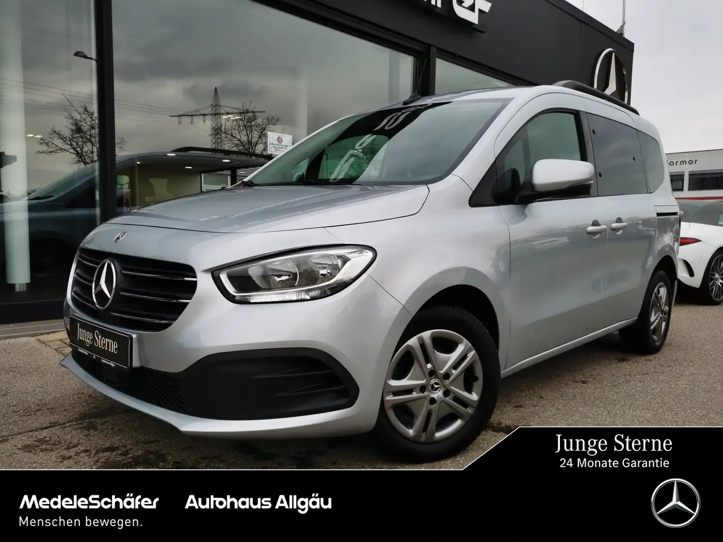 Mercedes-Benz T 180 STYLE KLIMA KAMERA DACHRELING PTC BENZIN Tel Silber - 1