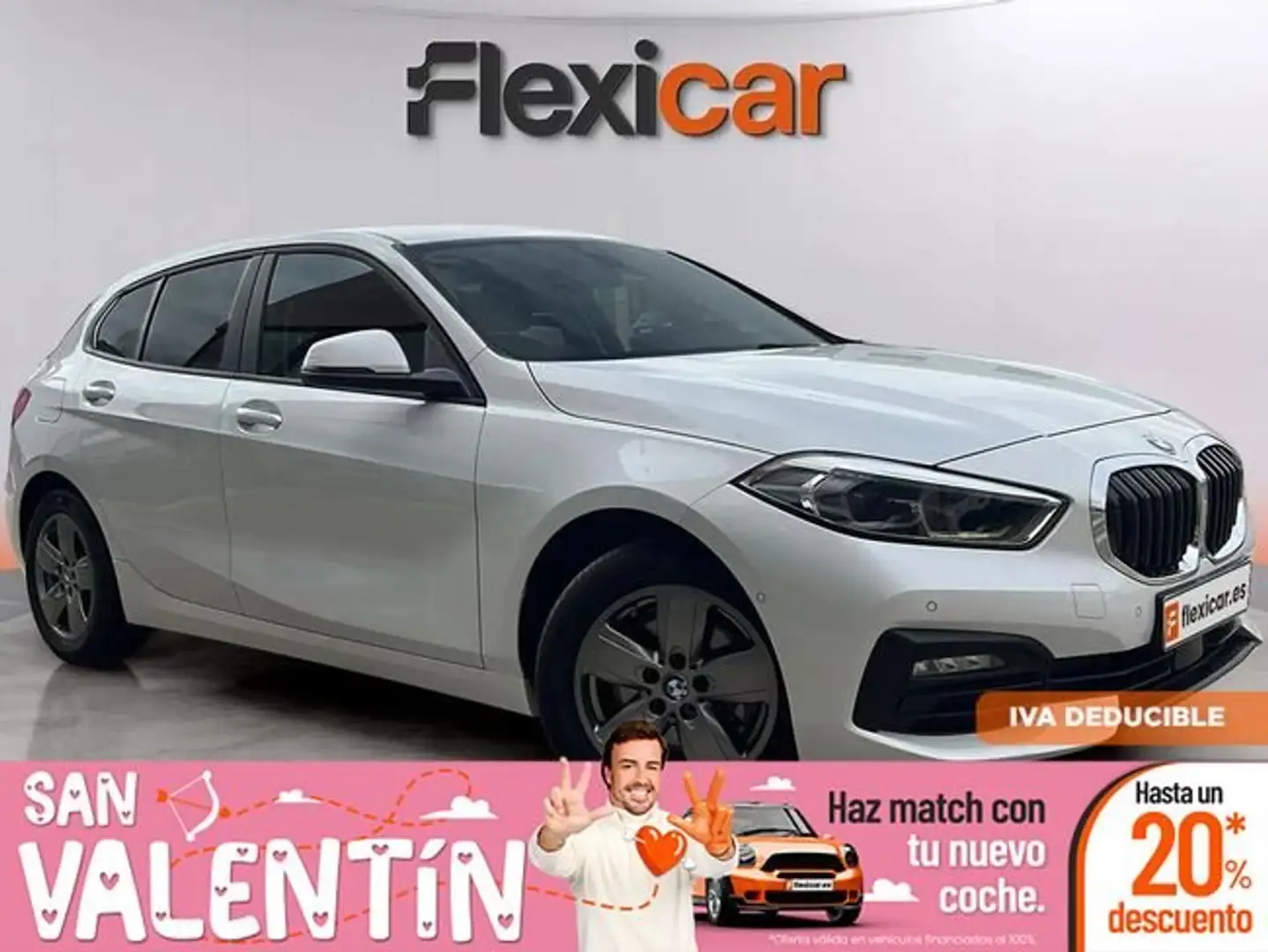 BMW 116 116dA Blanc - 1