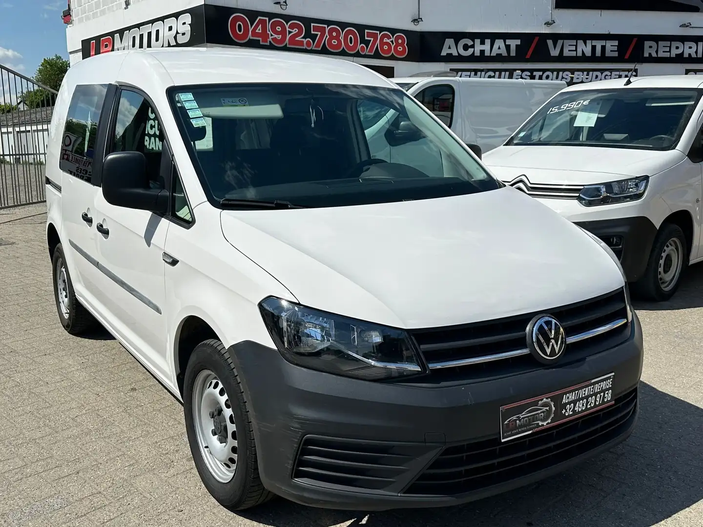 Volkswagen Caddy 2.0 CR TDi SCR Start-up (EU6) Wit - 1