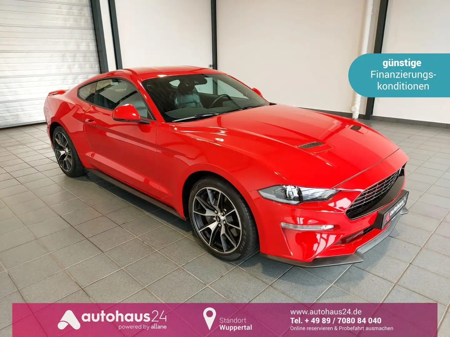 Ford Mustang 2.3 EcoBoost  Fastback|B&O|ACC|LED Red - 1