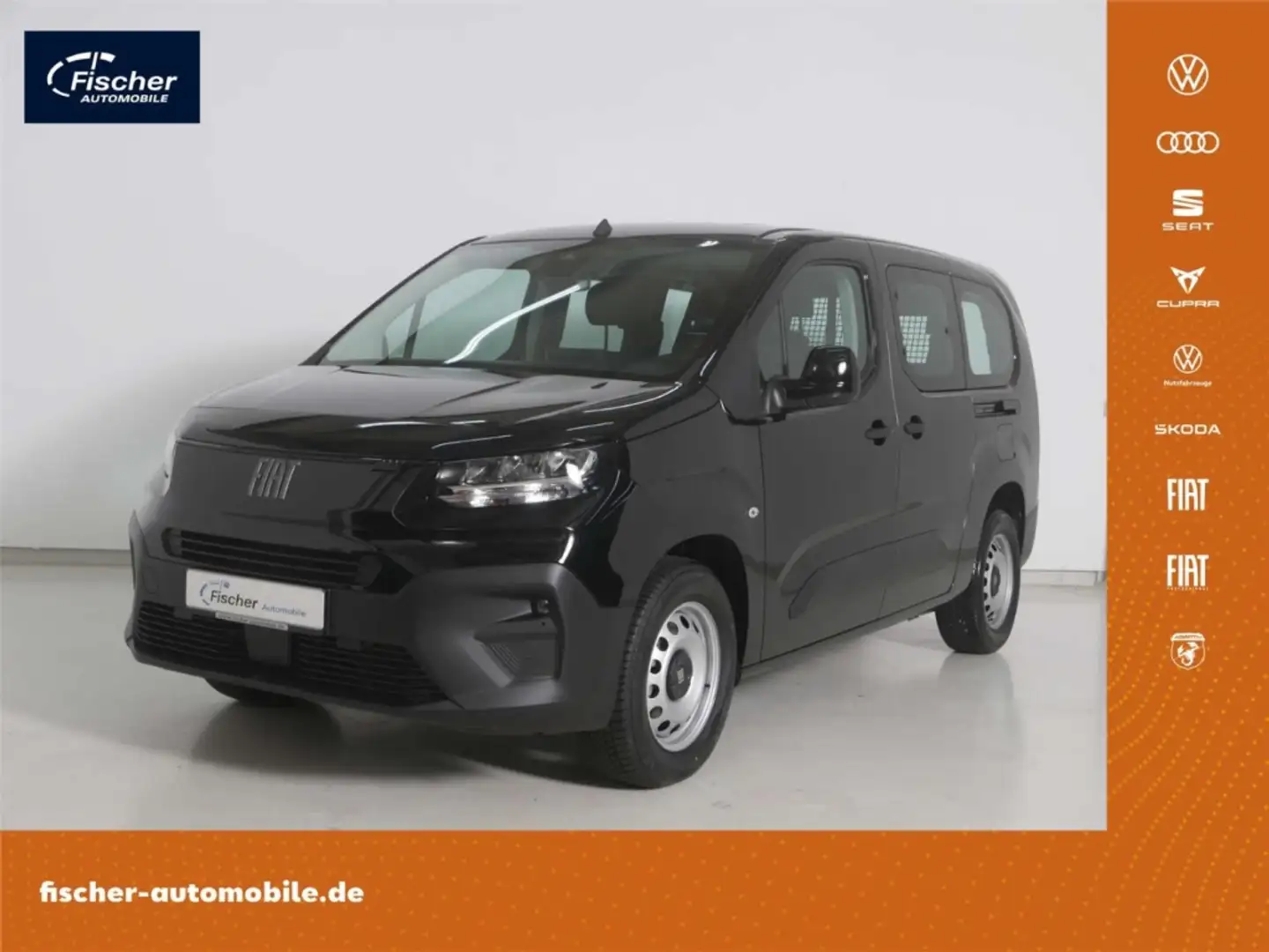 Fiat Doblo Cargo 1.5 BlueHDI L2H1 MULTICAB 5-Sitzer Noir - 1